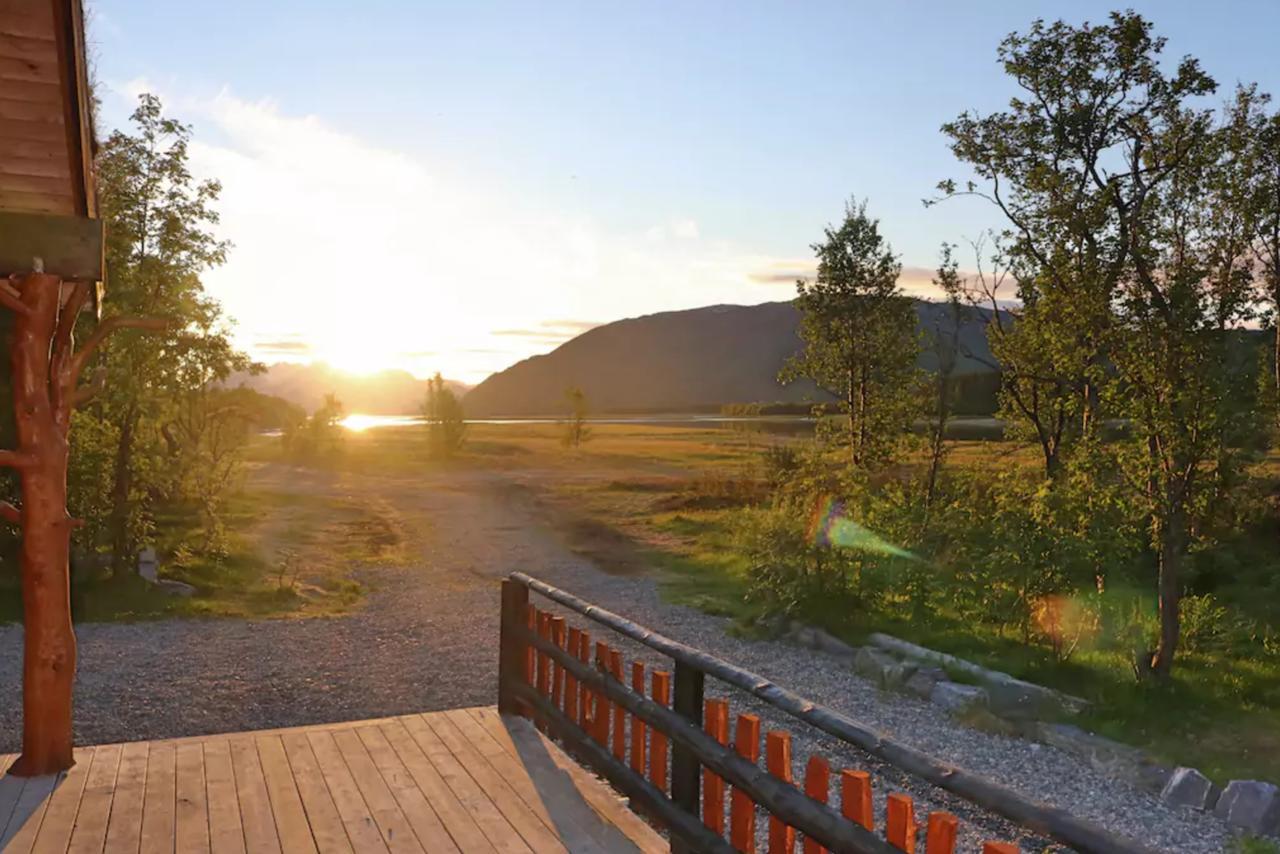 Cabin By The River Storslett Экстерьер фото